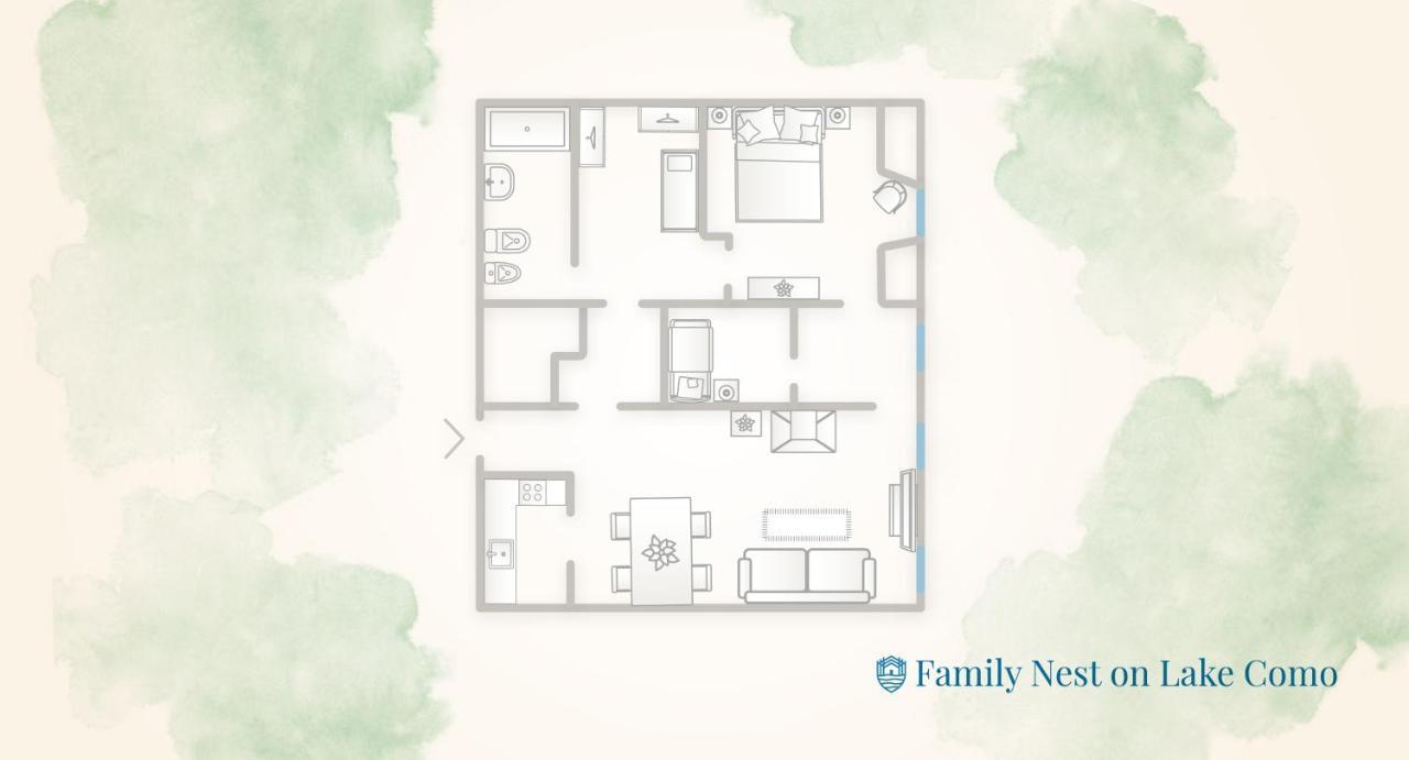 ארגגנו Family Nest Overlooking Lake Como - By Rent All Como מראה חיצוני תמונה